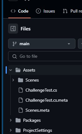 Github Assets list before push